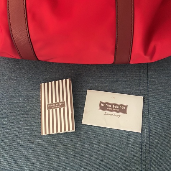 Henri Bendel Jet setter convertible backpack WITH matching wallet - Picture 9 of 11